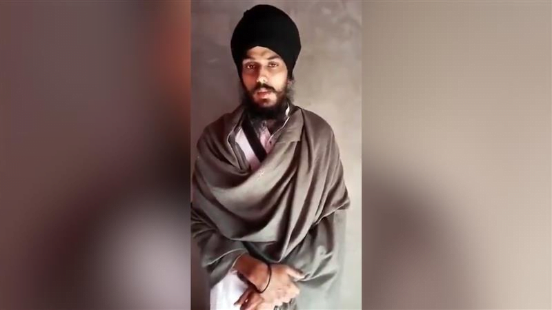 Amritpal Singh releases his first video after his escape and calls for Sarbat Khalsa on Baisakhi.